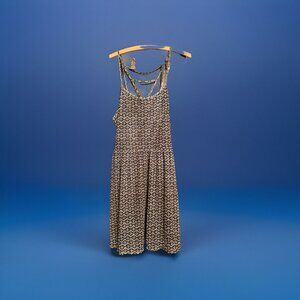 Xhilaration Sundress Size XXL Spaghetti Strap Black White Lace Design ~ New